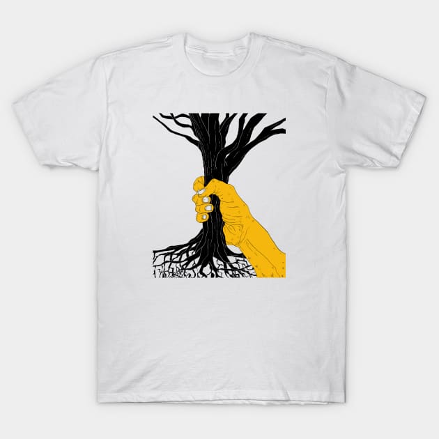 Stranglehold T-Shirt by A N Illustration